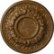 Ekena Millwork Odessa Ceiling Medallion (Fits Canopies up to 2 1/2"), 7 1/2"OD x 1 1/8"P, Smokey Topaz Crackle CM07ODSTC - alternate 1